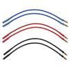 6Pack 7.87" 14AWG 4.0mm Gold Bullet Connector 4mm Banana Plug Extension Cable Male Female Wire & JR Style 3 Way Power On Off Switches RC Switch Receiver view 2