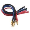 6Pack 7.87" 14AWG 4.0mm Gold Bullet Connector 4mm Banana Plug Extension Cable Male Female Wire & JR Style 3 Way Power On Off Switches RC Switch Receiver view 3