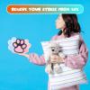 1pcs 5.5in Big Cat Paw Squishy FuFu Squishy Cute Adorable Soft Silicone Squeeze Toy for Stress Relief Kawaii Squishies PVC Toys,OPP Packaging Gifts for Kids Teenage view 4