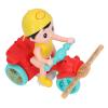 BTSEURY Electric Tricycle Toy, Musical Toy, Cool Light Dynamic Music Removable Cute Look Trike Musical Toy for Baby Toddlers (Red) view 3