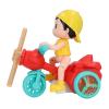 BTSEURY Electric Tricycle Toy, Musical Toy, Cool Light Dynamic Music Removable Cute Look Trike Musical Toy for Baby Toddlers (Red) view 4