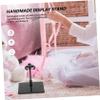 TOBBOMEY 4pcs Doll Model Display Stands Wear-resistant Action Figure Support Holders for Organizing and Showcasing Collectibles Compatible with Various Dolls and Figures view 4