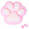 1pcs Pink Squishy Cat Paw Squishy Toy,5 Inches Big FuFu cat Squeeze Paw,Cute Soft Squeeze Fidget Toys Squeeze Toys for Stress Relief Pinch Family Toys Gifts for Kids Adults view 1
