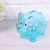 Cute Piggy Bank Toy, Kids Money Bank Personalized Piggy Bank for Kids Unbreakable Piggy Bank Girls Boys Fun Furniture Ornament to Train Children in Saving and Managing Money (Blue) view 3