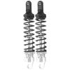 2Pcs 173mm RC Aluminium Damper for HSP 94050 1/5 RC Gasoline OffRoad Cars (Silver) view 3