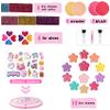 Kids Makeup Kit for Girl,Real Make Up Set,Fold Out Makeup Palette with Mirror, Non-Toxic Makeup Kit for Toddler Kid Children Princess,Christmas Birthday Gift Toys for Girl 3 4 5 6 7 8 Year Old view 2
