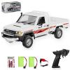 Hylukon 1:14 Scale RC Crawlers, 2.4GHz 15 km/h Remote Control Pickup Truck with LED Linkage Lights, Rechargeable Hobby RC Car Gift for Adults view 1