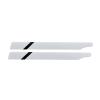 1Pair Glass Fiber Glassy Carbon 360mm Main Blades for A-lign Trex 450L 480 RC Helicopter Drone Parts view 1