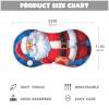 FLildon Muslin Burp Cloth for Baby 1PC Christmas Santa Claus Super Absorbent Burping Cloths, Bibs for Newborn Boys Girls view 4