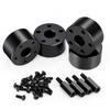 4PCS MORFUM 210g/Set RC Front Wheel Hex Hub 19mm Offset Extension Combiner Widen Adapter Spacers Extended Wheel Hex Hubs Offset Spacers Compatible with 1/10 Tamiya Clod Buster 444 RC Car view 3