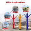 Air Puppet Dancer Blower, 750W 110V Inflatable Tube Man Blower Dustproof Sky Dancer Blower for Waving Inflatable Tube Men Fit 18Inch Diameter Inflatable Puppet Dancer(Air Puppet Dancer Excluded) view 3