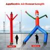 Air Puppet Dancer Blower, 750W 110V Inflatable Tube Man Blower Dustproof Sky Dancer Blower for Waving Inflatable Tube Men Fit 18Inch Diameter Inflatable Puppet Dancer(Air Puppet Dancer Excluded) view 4