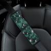CSGJMYGS 1PCS Car Seat Belt Pads Universal Auto Seatbelt Shoulder Pad Dark Green Ball Seat Belt Cover Comfortable Driving Shoulder Strap Covers Harness Pad for Car Interior Accessories view 1