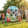 6FT Giant Inflatable Football Target Toss Game - Fun Indoor & Outdoor Yard Games for Kids & Adults, Football Party Throwing Games, Carnival Games, Camping & Tailgate Lawn Activities view 2