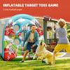 6FT Giant Inflatable Football Target Toss Game - Fun Indoor & Outdoor Yard Games for Kids & Adults, Football Party Throwing Games, Carnival Games, Camping & Tailgate Lawn Activities view 3