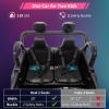 24V Ride-On Car Toys, Remote Control 4-Wheels Electric Power Car for Toddlers Kids Boys & Girls, 2-Seater Motorized Ride-On Vehicle, Pink view 3