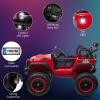 24V Ride on Car Toys, Remote Control 4 Wheels Electric Power Car for Toddlers Kids Boys Girls, 2 Seater Motorized Ride on Cars Vehicle, Red view 3