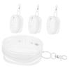 BESTonZON 4pcs Display Cases for Dolls Pvc Storage Bags Keychain for Figures Lightweight and Easy to Carry for Collectors and Students Stylish Organizer for Unique Accessories view 1
