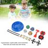 4 in 1 Rotation Gyroscope Toy Set, 2 Launchers and 4 Gyroscopes Detachable Gyroscope Toy for Kids view 3