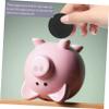 Anneome Piggy Bank Plugs 1.49 Inch Round Rubber Stopper Replacement Caps for Coin Banks Money Saving Containers Reusable Durable Fit Most Saving Boxes view 3