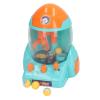 Portable Mini Space Rocket Claw Machine for Children, Colorful Tabletop Game Machine for Kids Interactive Play (Blue) view 2