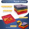 Puzzle Sorting Trays - 6X Puzzle Organizer for Sorting 1000 Pieces up to 4800 Pieces, Stackable Jigsaw Accessories for Adults view 3