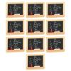 10-Piece Miniature Board, Strong Detailed Wooden Structure, for Dollhouse in 1:12 and 1:6 Scale, Charming Board Model for Dollhouse School view 2