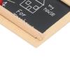 10-Piece Miniature Board, Strong Detailed Wooden Structure, for Dollhouse in 1:12 and 1:6 Scale, Charming Board Model for Dollhouse School view 4