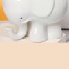 CEUMEA Coin Bank Elephant Piggy Bank Ceramic Ornament Large Capacity Cute Piggy Bank Practical Gifts for Easter Can Be Taken Out Money Bank view 3