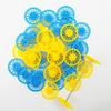 40PCS Vintage Toy Car Wheels 37mm Model Toy Plastic Wheel with 20PCS Shaft Round Rod Axles for RC Car Truck Airplane DIY Model Toy Accessories view 2