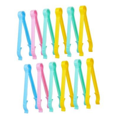 Hoement 12-piece Set Feeding Bottle Clamp Skid Scald Proof Multifunction Bottle for Home