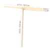 TOBBOMEY 10pcs Flying Wooden Dragonfly Propeller Toy Interactive Outdoor Activity for Boy Girl Wood Parent-boy Girl Fun Great for Parties and Carnivals view 2