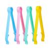 IWOWHERO 12pcs Multifunction Scald Feeder Clamp Set Non-slip Feeding Bottle Green Yellow and Pink Each view 1