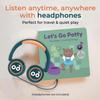 Cali's Books Potty Training Book Toddlers 1-3 - Musical Kids Books, Interactive Baby Sound Book, Headphone Jack, Educational Song Learning Toys, Singing Music Toy Babies, Toddler Resources Activities view 3