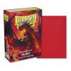 10 Packs Dragon Shield 100ct Ruby Matte Mini Japanese Display Case view 1