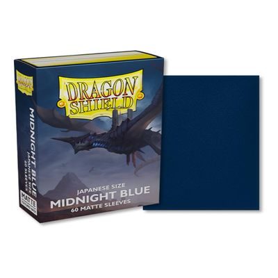10 Packs Dragon Shield 100ct Midnight Blue Matte Mini Japanese Display Case
