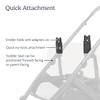 UPPAbaby Cruz V2 Upper Adapter - Compatible with Bassinet Accessory, Aria, and Mesa Infant Car Seats - Quick + Secure Attachment - 1 Set view 3