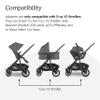UPPAbaby Cruz V2 Upper Adapter - Compatible with Bassinet Accessory, Aria, and Mesa Infant Car Seats - Quick + Secure Attachment - 1 Set view 4