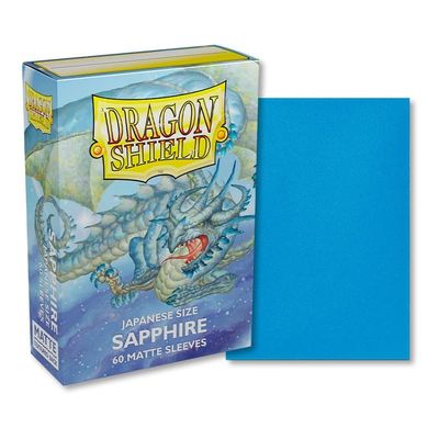 10 Packs Dragon Shield 100ct Sapphire Matte Mini Japanese Display Case