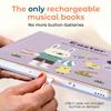 Cali's Books Easter Nursery Rhymes Musical Book - Easter Basket Stuffers for Toddlers, Baby Easter Basket Stuffers, Rechargeable Musical Books for Toddlers 1-3 view 2