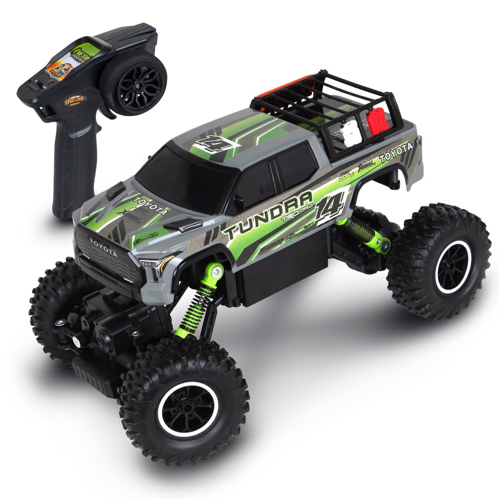 NKOK Ready to Run Mean Machines R/C Rock Crawler Toyota Tundra