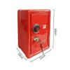 NTIYOU Money Banks Bank Saving Bank Household Insurance Box Metal Safe Creative Piggy Bank Key Alcancia Cabinet Desktop Decoration Money Boxes Kid(Silver) view 2
