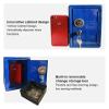 NTIYOU Money Banks Bank Saving Bank Household Insurance Box Metal Safe Creative Piggy Bank Key Alcancia Cabinet Desktop Decoration Money Boxes Kid(Silver) view 4