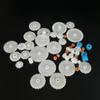 51PCS Plastic Gear Single Gear Spindle Worm Gear Motor Gears for DC Motor RC Car Robot Aircraft DIY Model Toy Parts view 1