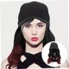 HAPINARY Fashionable Women Ponytail Hat Long Curly Wig Sleep Hair Cap Ladies Hat No Wig Holder view 3