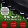 RhLLvJ Trampoline Jump Net Home Trampoline Mattress Frame Home Stretch Mat Accessories Round Net Replacement(10ft- (56 Buckles)) view 4