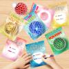 24 Pack Valentine's Day Cards with Squeeze Balls, Valentines Cards for Kids School, Stretch Fidget Toy for Classroom School Valentine's Gifts Exchange, Valentines Party Favor Prizes for Boys Girls view 3