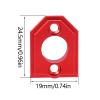 cvking RC Parts for Mjx for Hyper for Go 1/16 16207 16208 16209 16210 H16V3 1/14 14210 14209 14301 14302 14303 Metal Motor Bracket Mount RC Car Parts Accessories(Red) view 2