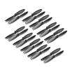 10 Pairs L-DARC 65mm Propeller 1.0 1.5mm Hole 2 Blades Paddle CW CCW Props PC Propellers for Toothpick Frame DIY RC Drone(Red - 1.0mm) view 4