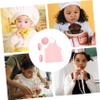 Unomor 3pc Chef Set for Kids Cooking Play with Personalized Chef Hat and Apron view 3